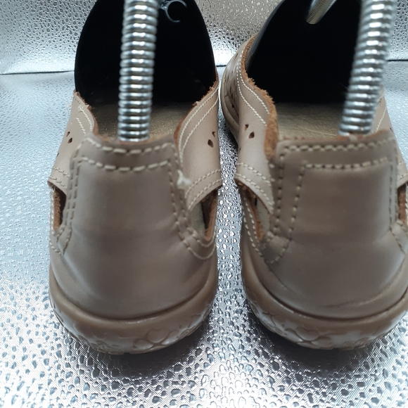 Cklass Metalic Tan Flats From Mexico Women's Size 8.5 - Picture 5 of 10